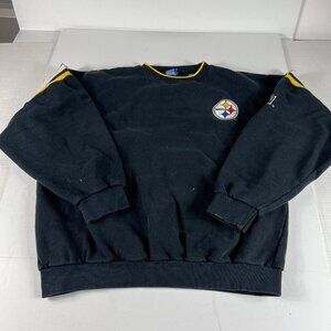 VTG Pro Player Pittsburgh Steelers Sweatshirt Extra Large Double Sided Crewneck